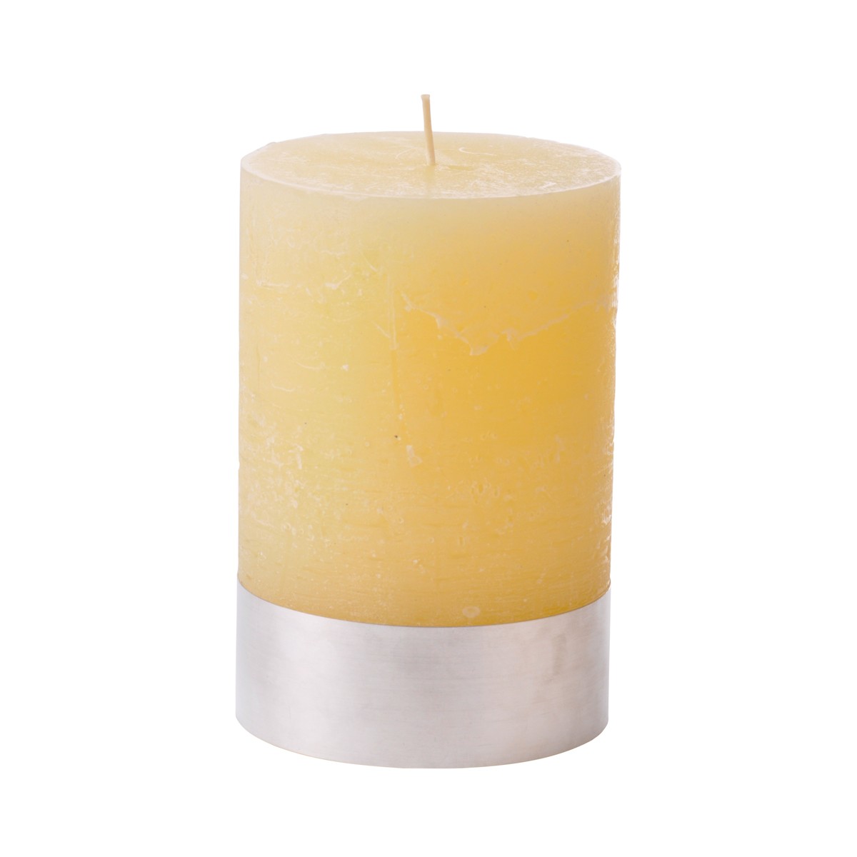 Cream Pillar Candle Medium