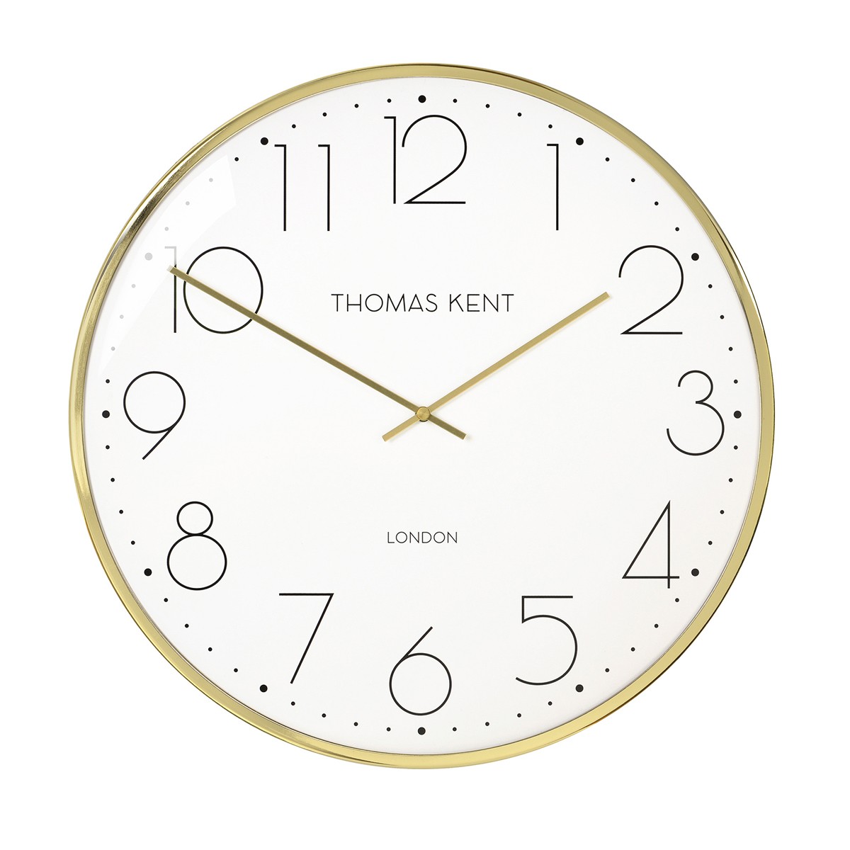 Gold Round Wall Clock