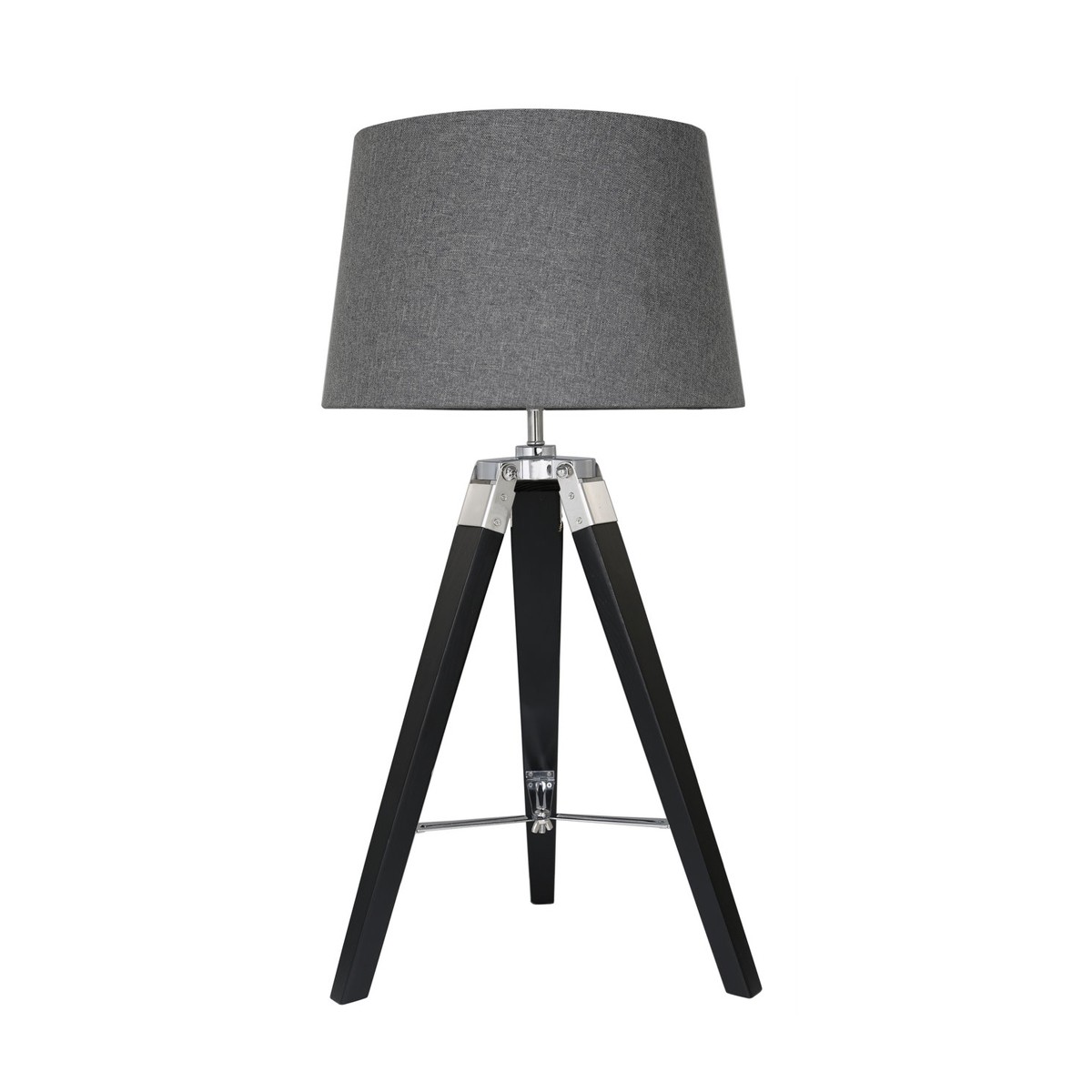 black tripod table lamp