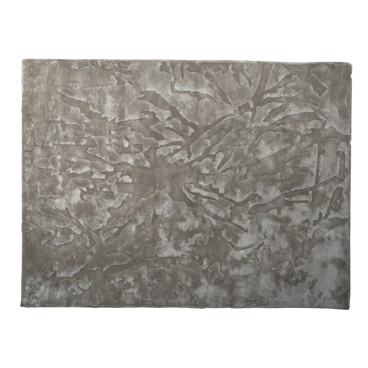 Storm - Large Glacier Rug in Grey