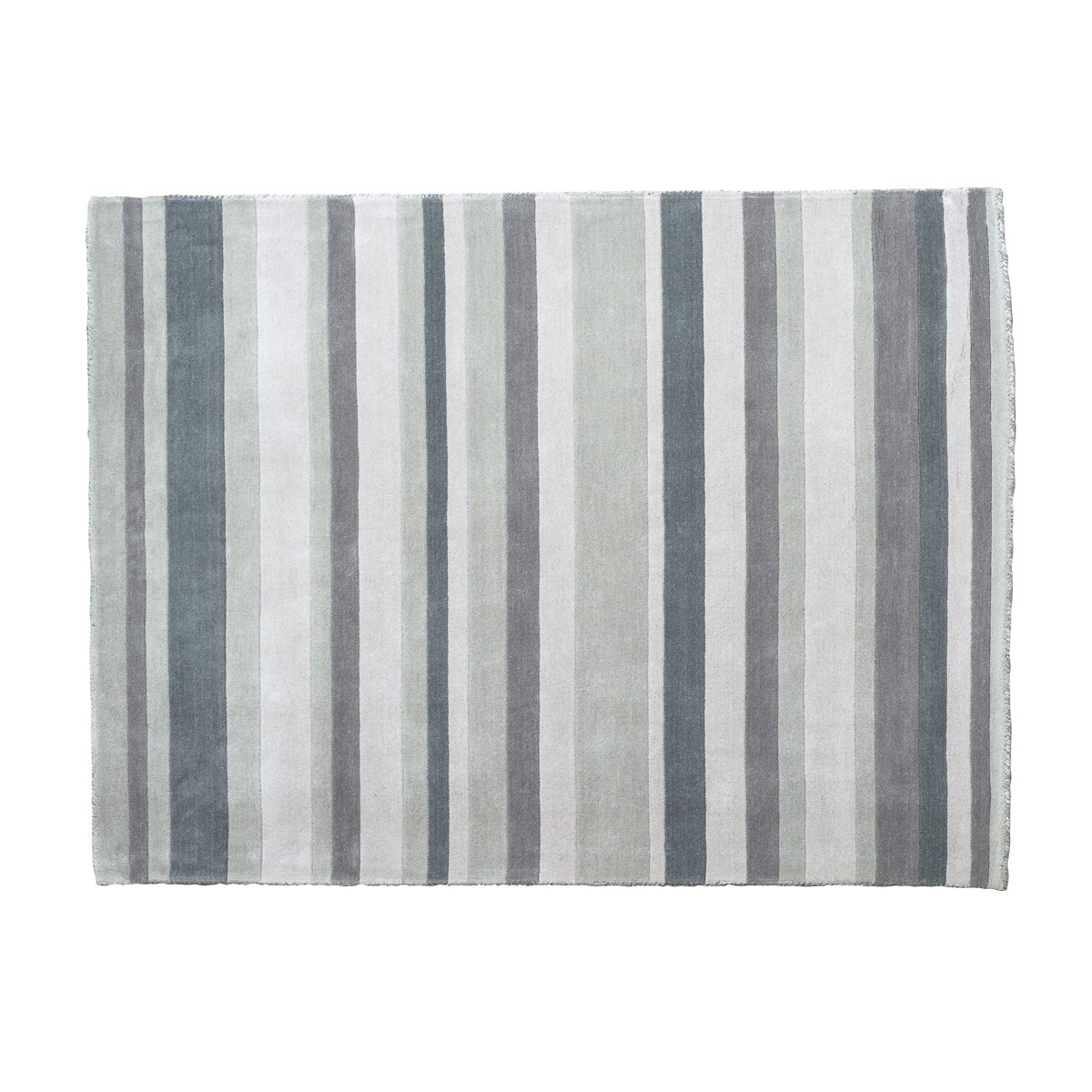 Lavender - Multi stripe design Rug in Greys