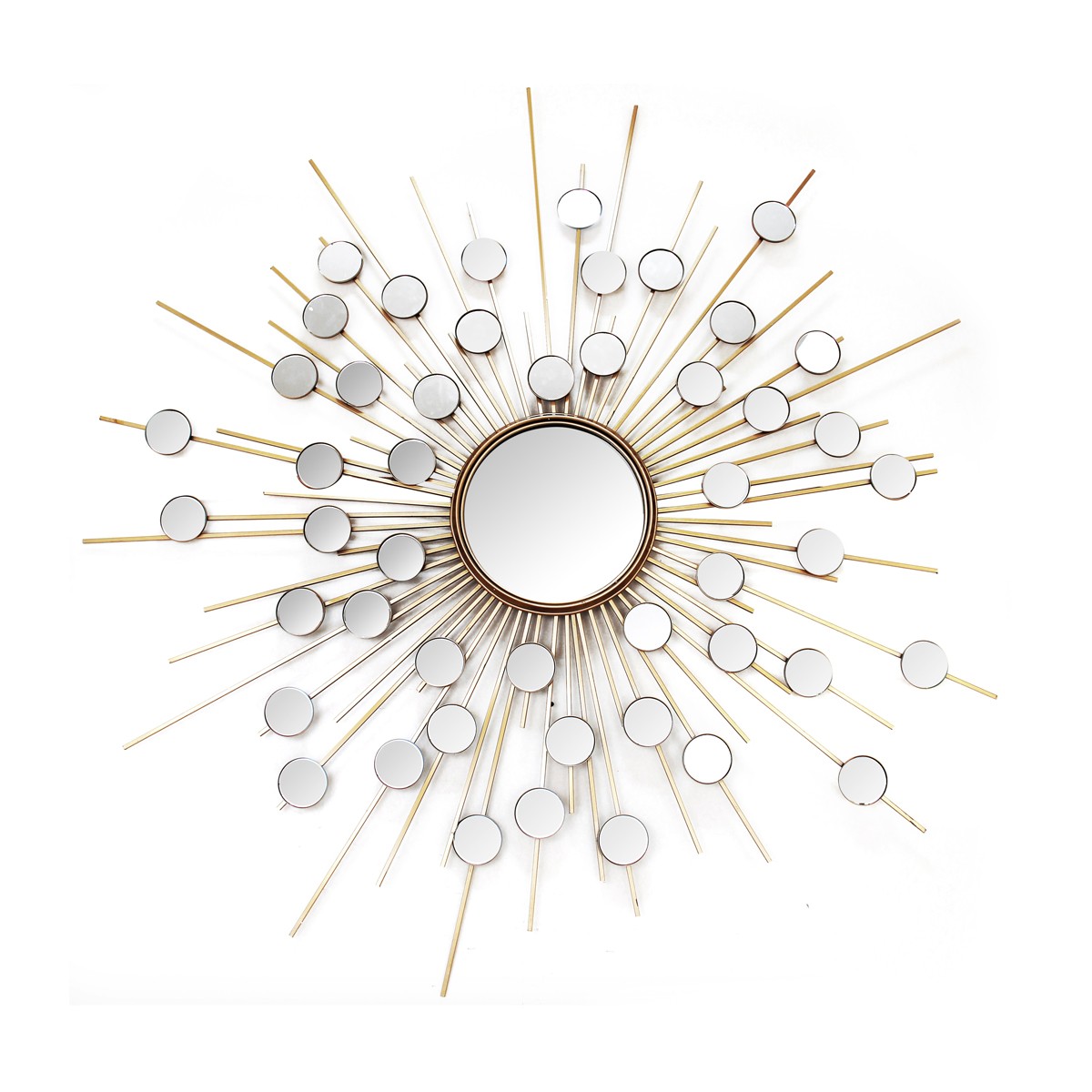 Bejeweled - Circular Decorative Mirror