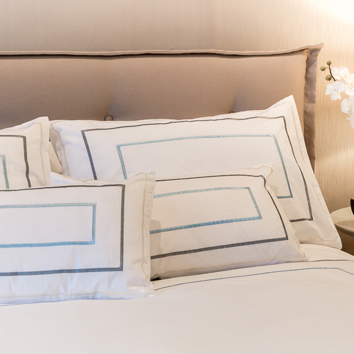 Thick Sateen Stitch Bodouir Pillow Case