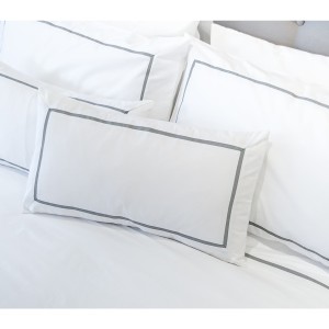 Inserted Grosgrain Oxford Pillow Case