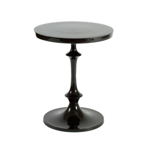 Leyla  - Black Aluminium Chiasso Side or Occasional Table