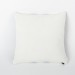 Ombre Beat Blue & Ivory Tie & Dye Cotton Cushion Cover Back
