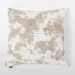 Ombre Gale Grey & Ivory Tie & Dye Cotton Cushion Cover with Crystals Front