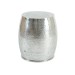 Hammered Cylindrical Aluminium side Table
