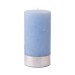 Light Blue Pillar Candle Large