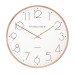 Copper Round Wall Clock