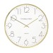 Gold Round Wall Clock