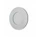 Rome Round Circular Bevelled Glass Wall Mirror Side