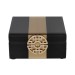 Black And Gold Jewellery Box Small